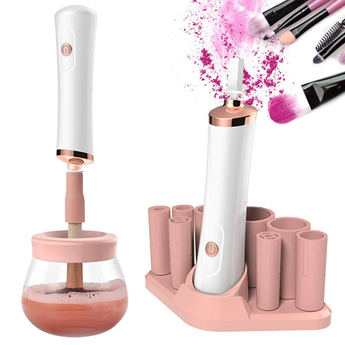 Makeup Brush Cleaner Sponge Cleaning Spinner Machine Remove Color